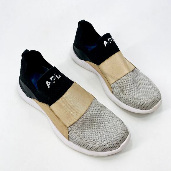 APL Techloom Bliss silver and black sneakers - Picture 1 of 7